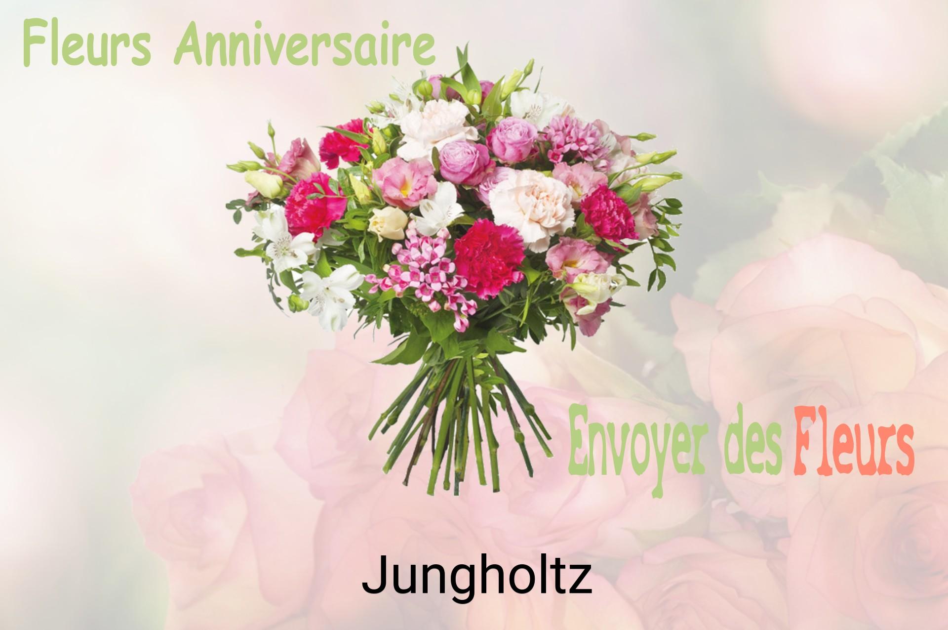 Bouquet de fleurs d’anniversaire livré à Jungholtz